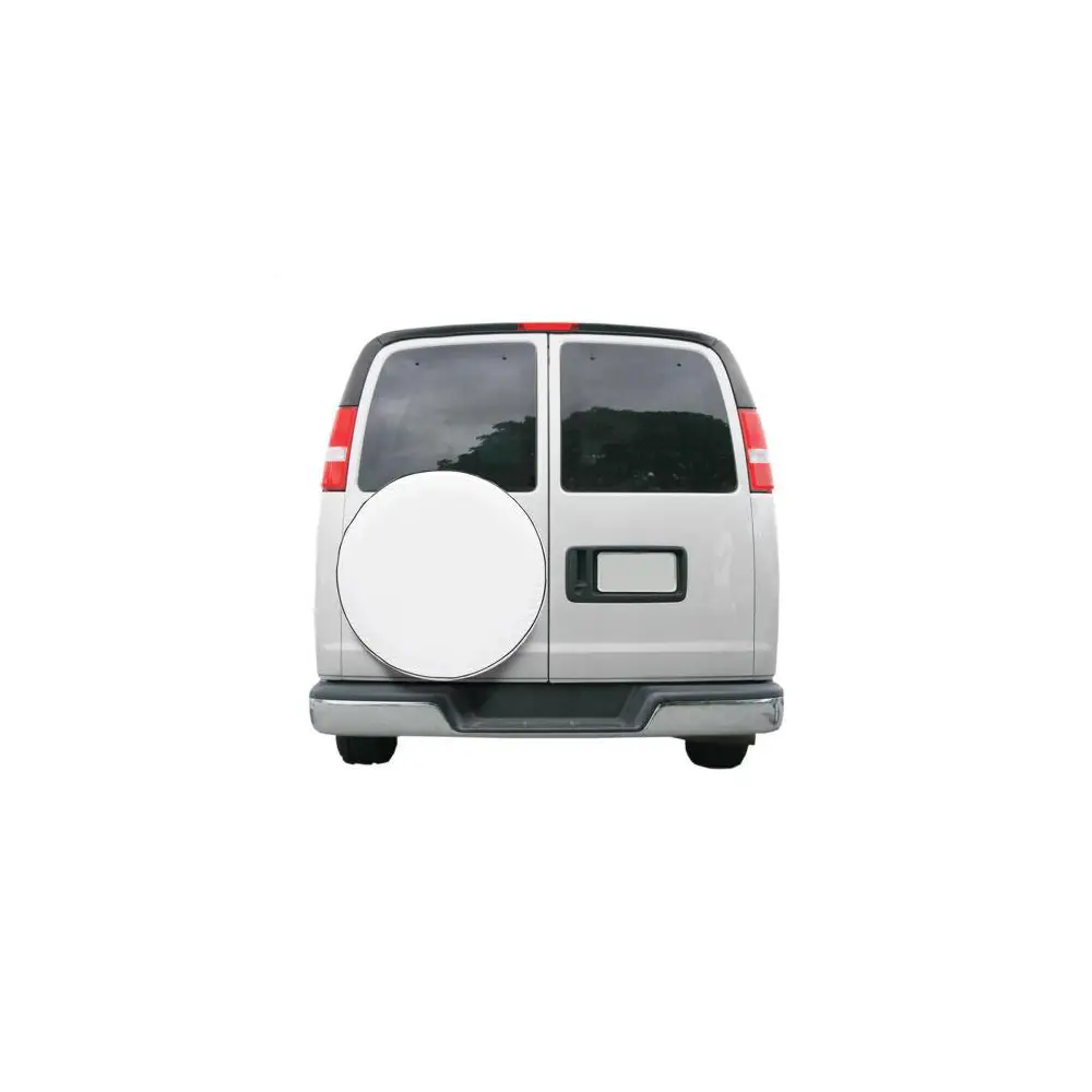 RV Custom Fit Spare Tire Cover Model 8 - Grey - 75120